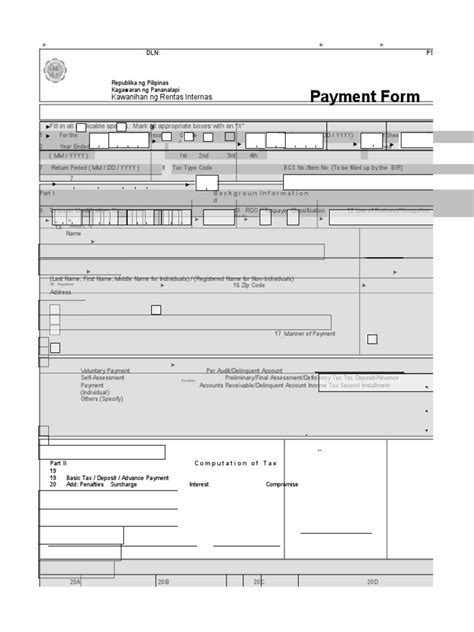 kawanihan ng rentas internas|eFPS Payment Form.